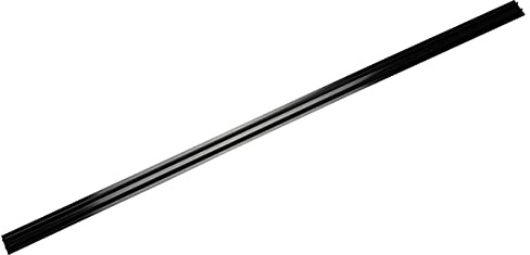 Qazqa Schienenbeleuchtung Zubehör für Schienensystem - Iconic Afdekplaat - Schwarz, 87cm,