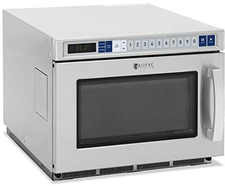 Royal Catering RC-MV-04 Microondas industrial Potencia: 3000 W Capacidad: 17 L Horno microondas profesional para hostelería Micro para gastronomía