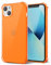 Svanove Custodia Transparente in Silicone TPU Morbido per iPhone 13 Mini, con Protezione Antichoc e per la Camera, Arancione Fluo