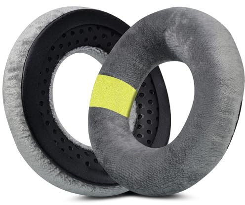 DT 770 Pro Ohrpolster,Velours Ersatz Ohrpolster Kompatibel mit Beyerdynamic DT 990 Pro/DT 770 Pro/DT 880 Pro/MMX 330 Kopfhörer,Headset Polster Ear Pads (Gray)