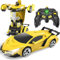 YOTOY Remote Control Car Transformator Ferngesteuertes Auto Spielzeug mit Fernbedienung RC Auto Roboter Spielzeug Spielzeugauto für 3 4 5 6 7 8 Jahre Kinder Junge Geschenk Geburtstag Spielsachen