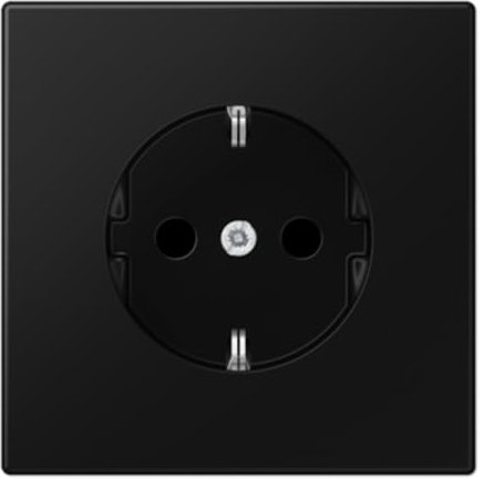 SCHUKO® LS1520KISWM Schutzkontakt-Steckdose, schwarz matt