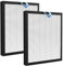 2 Pack Vital 100S HEPA Replacement Filter for LEVOIT Vital 100S and Vital 100S-P Air Purifier, HEPA Filter and Activated Carbon Filter for Vital 100s, Vital 100S-RF, White