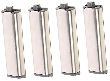 BESTonZON 4 Stück Schranktür Türsteher Magnetische Berührungsverschlüsse Schranktürschlösser Push-schranköffner Abschließbare Tür Magnetischer Druck Kabinett Eisen Unsichtbar Schubkasten