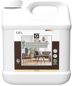 G² Holzbodenseife Natur - 1,0L - Reinigt und pflegt Holzböden