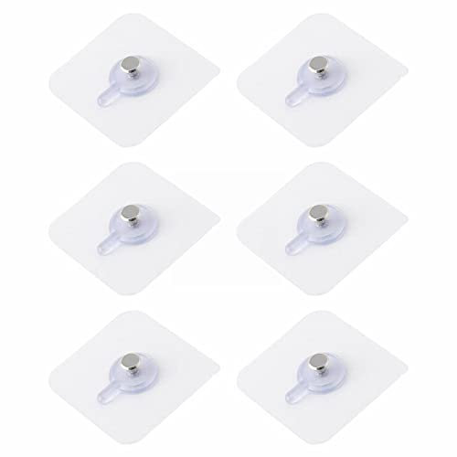 Klebehaken Robuste Wandhaken zum Aufhängen von Wandaufhängern ohne Nägel 2-in-1-Schraubenaufkleber für Wandhalterung, wasserdicht, rostfrei, für Küche, Dokumentenablage Schreibtisch (F, One Size)