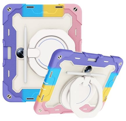 Funda para tablet Oppo Pad 2, armadura 3 en 1, resistente a los golpes, soporte protector de rotundidad con correa para el hombro [sin protector de pantalla y bolígrafo] - A
