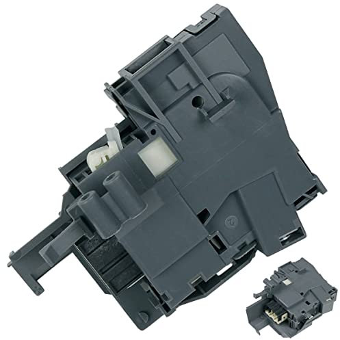 SOS Accessoire Sécurité de porte, Fermeture, Verrou pour Lave-linge 480111104601 ARISTON HOTPOINT, BAUKNECHT, IGNIS, INDESIT, LADEN, PROLINE, SINGER,