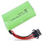 7.4V 500mAh Li-ion Battery Pack RC Replacement Rechargeable Battery Pack Built-in 14500 * 2 Cell for Toys,Drone,Remote Control Car Accessory