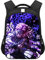 Xinchangda Akaza Kokushibo Anime Rucksack Ume/Daki Kibutsuji Muzan Schulranzen 3D Gedruckt Casual Daypacks Cartoon Rucksack für Jungen und Mädchen, Akaza, 44*30.5*16CM, Schulranzen