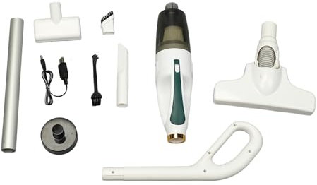 Home Cordless Stick Vakuumreiniger, Tragbarer und Hochleistungs Handheld, Starker Saug, Große Kapazitäts Mülleimer, Multi Pinsel Köpfe Konfiguration, Abnehmbares Design