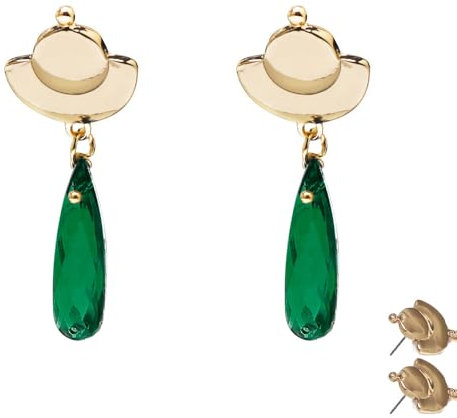 Die Tagebücher Der Apothekerin Anime Ohrringe Apothecary Diaries Maomao Cosplay Accessories MAOMAO Earring (Grün-01)