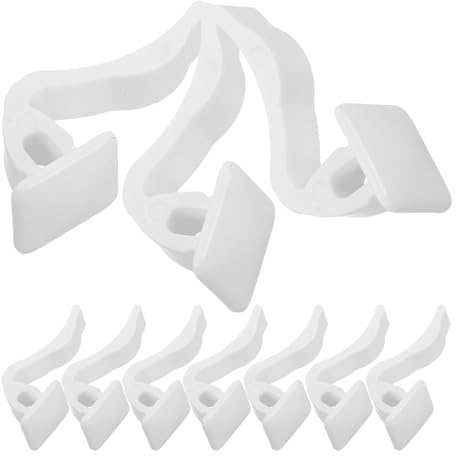 Milisten Radiator Clip Replacement Kit 10Pcs Plastic Fasteners for Fan Shroud Hose Retaining in Vehicle Cooling Systems