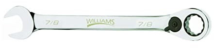 Williams 1228rc Knarren-Ring-Maulschlüssel, 12 Point, 7/8 Zoll
