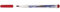 BIC 904948 â€“ Velleda Marker Chisel Tip, Red