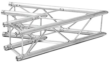 ALUTRUSS DECOLOCK DQ4-PAC19 2-Weg Ecke 45° | Universelles 4-Punkt-Traversensystem in Leichtbauweise