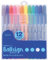 SAKURA Gel-Tinten-Kugelschreiber, Kugelzeichen (Gelly Roll), 12 Farben Set (PGB12)