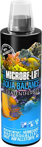 Nitratentferner Aquarium – ARKA Aqua Balance 473 ml – biologisch gegen Nitrat, Algen & Trübstoffe – für Süß- & Meerwasser – verbessert Wasserqualität & Ökosystem – ARKA