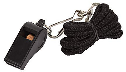 Schiedsrichterpfeife + Band