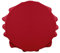 Today 256311 Nappe Ronde Polyester Pomme d'amour/Rouge 180 x 180 cm