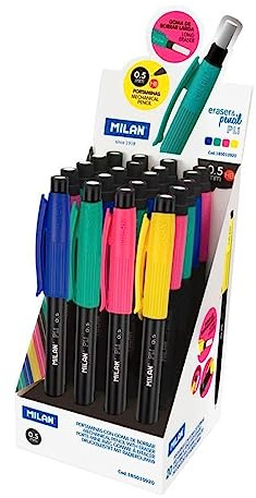 MILAN PL1 Touch 185011920 Lot de 20 porte-mines, 0,5 mm, multicolore