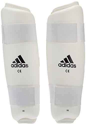 adidas Schienbeinschoner Kickboxen PU Shin Guard, Weiß, XS, 661.25