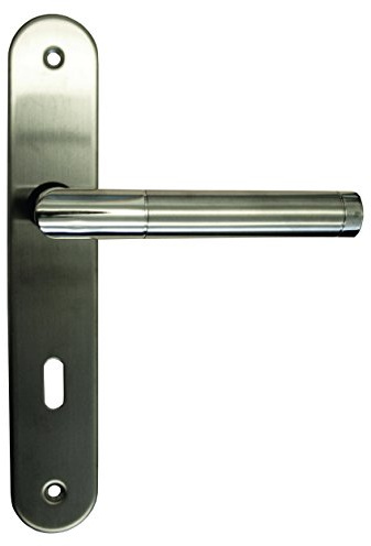 Alpertec Edelstahl/Chrom Tina - LS für Zimmertüren Drückergarnitur Türdrücker Türbeschläge, 32858663