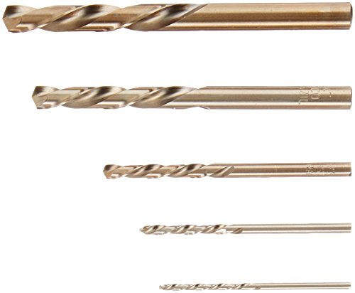 Irwin Industrial Tools Spiralbohrer-Set mit geradem Schaft, Länge, 30520, linke Hand, 5pc