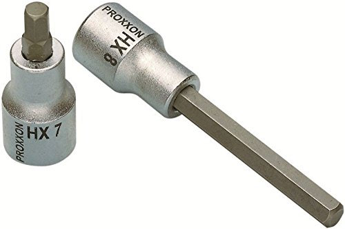 Proxxon 23483 Innensechskant Einsatz HX12 12mm Länge 100mm Antrieb 12,5mm (1/2)