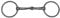 BUSSE Snaffle Bit BLACK, mit Kupfereinlage