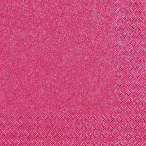Lot de 20 serviettes en papier uni rose modern colours/uni/intemporel 33 x 33 cm