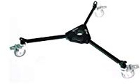 Sachtler Dolly DV 75 - Schwarz - Camera Support - Dolly - 6.1 kg - für Kamera, Camcorder, Tablet - ohne Montage