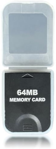 WICAREYO Carte mémoire 64M Noire pour Console Wii NGC Gamecube