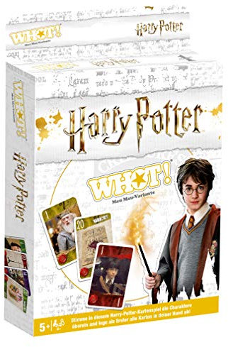 Winning Moves - WHOT! - Harry Potter - Harry Potter Fanartikel - Alter 5+ - Deutsch