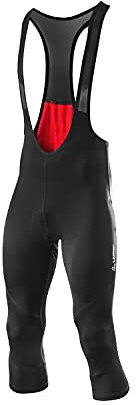 Löffler Basic Gel 3/4 Fahrrad Trägerhose Herren schwarz