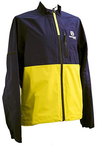 Husqvarna Bicycles Remote Fahrrad Regenjacke blau/gelb 2021: Größe: M (48/50)