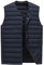 Piumino Smanicato Uomo Gilet Imbottito Trapuntato Giacca Inverno Giubbino Senza Maniche Giubbotto Taglie Forti Piumini 3XL