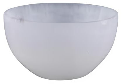 Soul Sticks Selenite Crystal Bowls for Smudging, Healing, Recharging Crystals | Pure Selenite Smudge Bowl & Crystal Charging Station Ethically Sourced in Morocco (3 Inch)