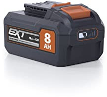 Evolution Power Tools R18BAT-Li8 8Ah Batteria Li-Ion compatibile con Erbauer ed Evolution per utensili, carica rapida, caricabatterie non incluso, 18V