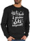 Sweater Pullover Sweatshirt Herren Damen - Skiurlaub Apres - Wo hob i Meine Ski hingstellt? - weiß - XL - Schwarz - Geschenk Mottoparty Party après Fahren Outfit apre Pulli Skifahren Geschenke