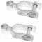 Chain Link Fence Gate Frame Hinge (1-5/8 Outside Diameter Post/Pipe - 2 Pack)
