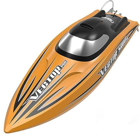 Volantex VECTOR SR80 PRO ARTR BOAT WITHOUT BATTERY/CHARGER - ORANGE/BLACK