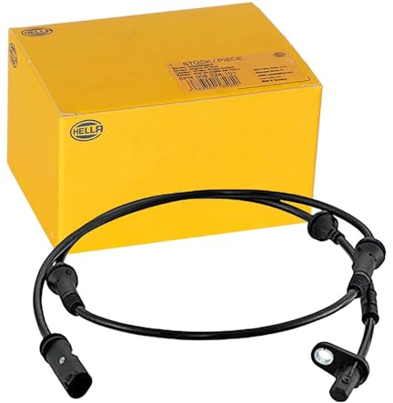 HELLA 6PU 230 048-181 Sensor, wheel speed - 2-pin connector - Front Axle - Cable: 960mm
