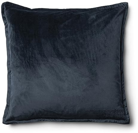 Rivièra Maison - Elegante Kissenhülle in B21 - Blau aus P48 - Polyester, 50x50 cm