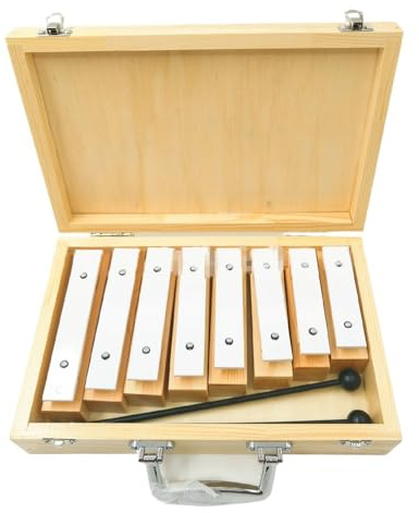xylophon 8-Ton-Steine ​​8-Ton-Glockenspiel 8-Ton-Glockenspiel Holzkiste 8-Ton-Steine ​​Kleines Glockenspiel Für Anfänger