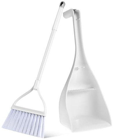 Alipis Small Broom Dustpan Combination Hand Broom for Rv Standing Dustpan for Floor Cleaning Sweeper Brush