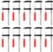 ZOFUN Lot de 10 serre-joints professionnels avec poignée 10 composants 50 x 200 mm, largeur de serrage 200 mm, profondeur de serrage 50 mm, mâchoires en acier moulé malléable