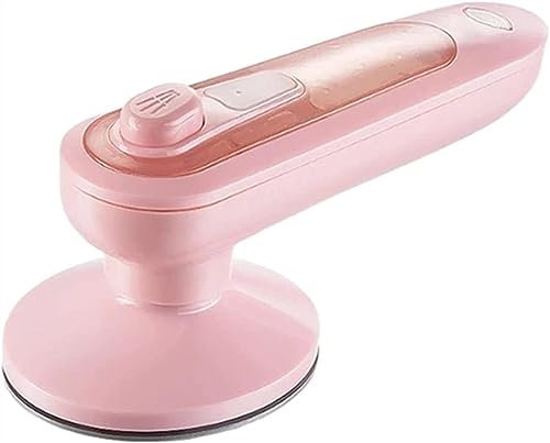 Mini plancha portátil portátil de 360° para colgar en el hogar, plancha de vapor eléctrica para ropa, mini máquina de planchar con almohadilla de aislamiento térmico de silicona para viajes en casa,