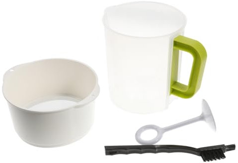 4 Piezas alternativa a la bolsa de leche de nueces yogures griegos vaso colador de jugo colador de tetera bolsa de filtro de soja filtro de yogur yogurtera colador de leche de soja TOPBATHY