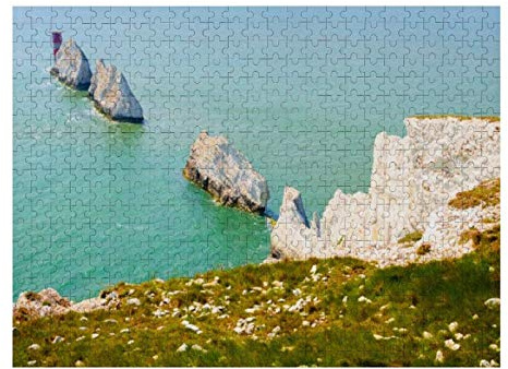1000 Piece Jigsaw Puzzle, The Isle Of Wight, Puzzles for Adults 1000 Piece, Jigsaw Puzzles for Child, Adults Home Decor 26x38CM